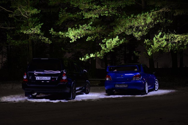 Субару forester night