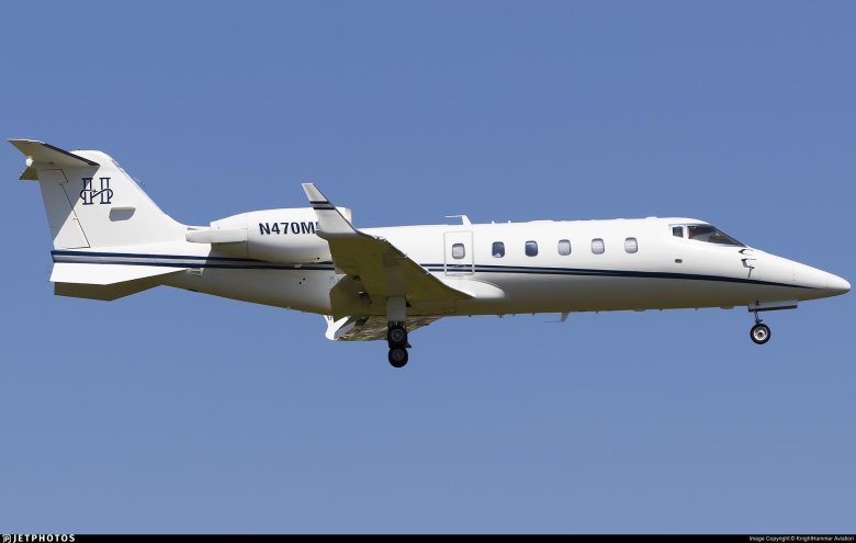 Learjet 55 самолет