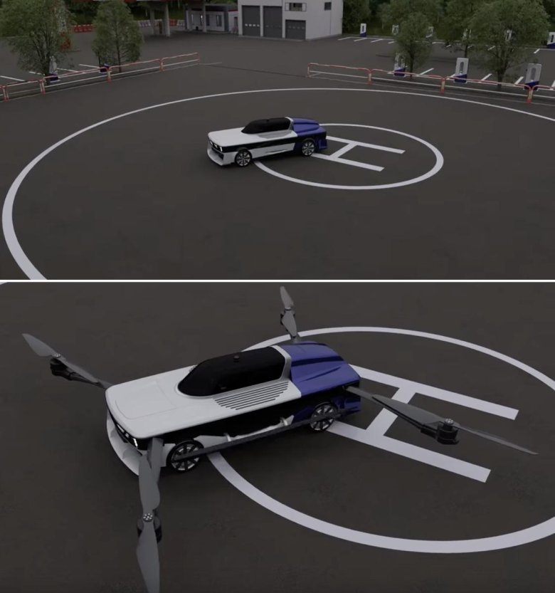 Иф 9 летающий автомобиль