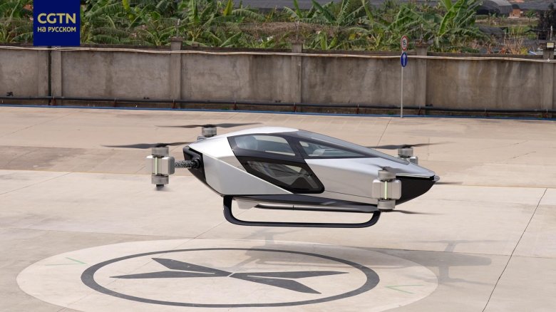 Летающий автомобиль китай
