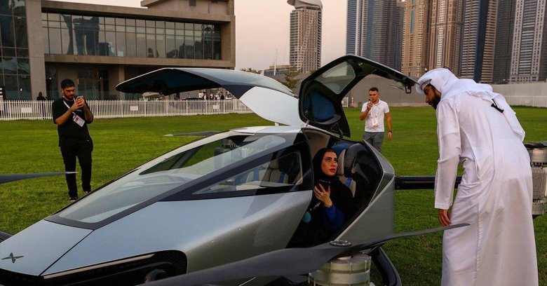 Летающее такси в дубае