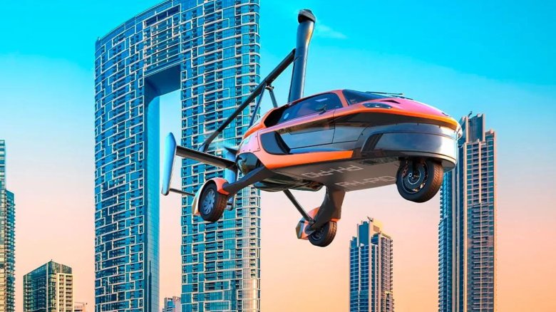 Дубай аэротакси беспилотное