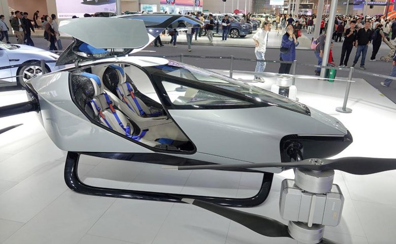 Летающая машина в китае