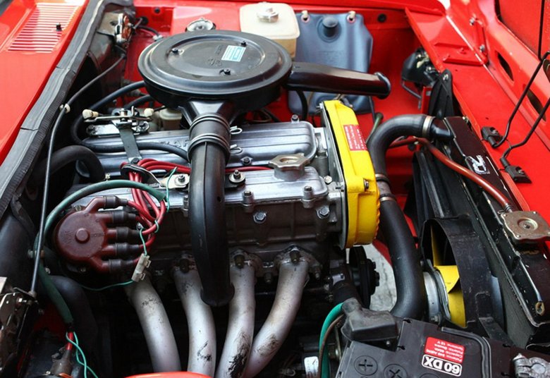 Fiat 124 мотор