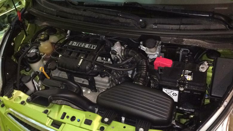 Шевроле спарк м300 подкапотное