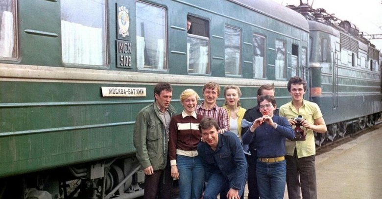 Советские поезда