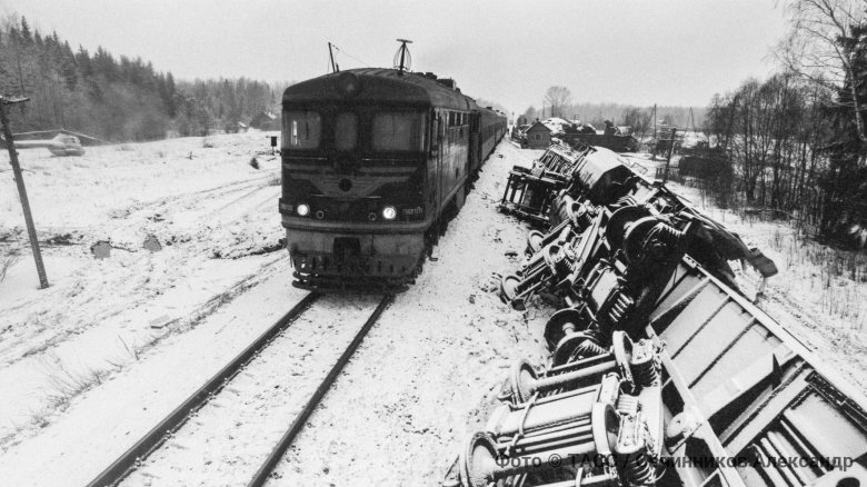 Крушение в подсосенке 1992