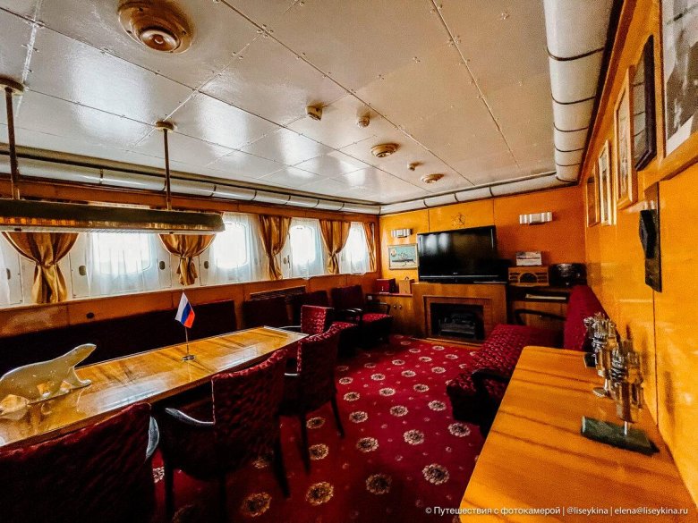 Ледокол ленин каюта капитана