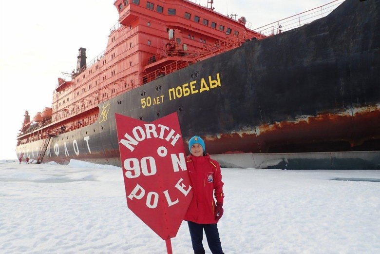 Атомный ледокол северный полюс