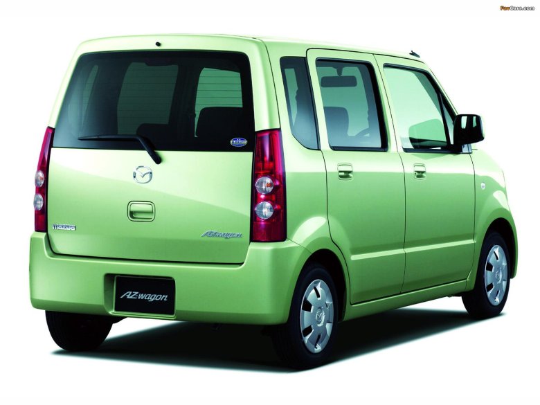 Мазда аз вагон