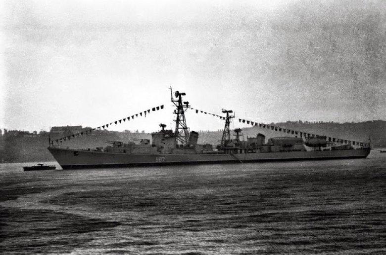 Эскадренный миноносец бывалый северный флот