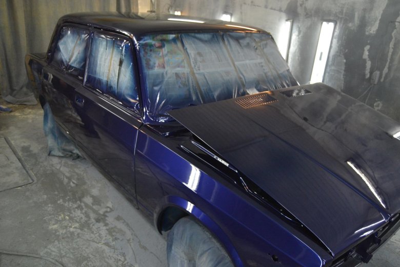 Покраска ваз 2107