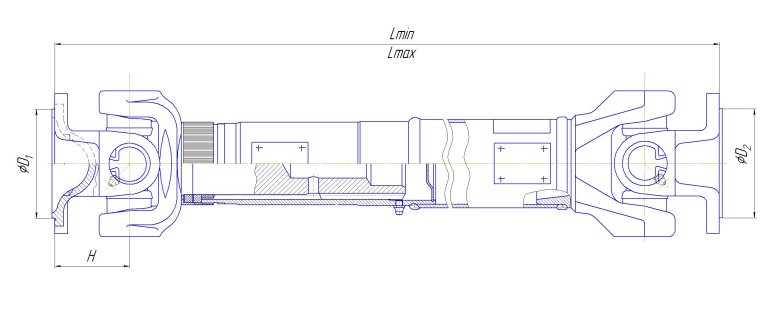 Вал карданный