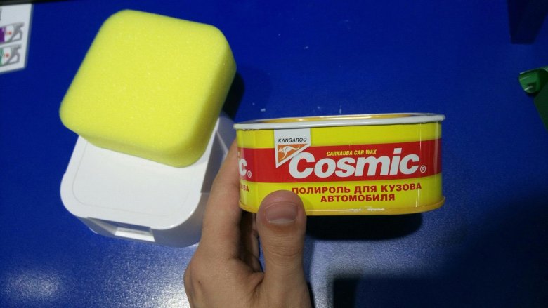 Полироль для кузова kangaroo cosmic с очищающим