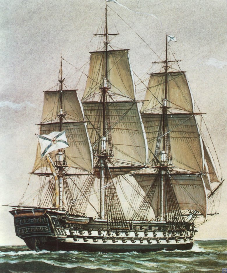 Корабль азов 1826