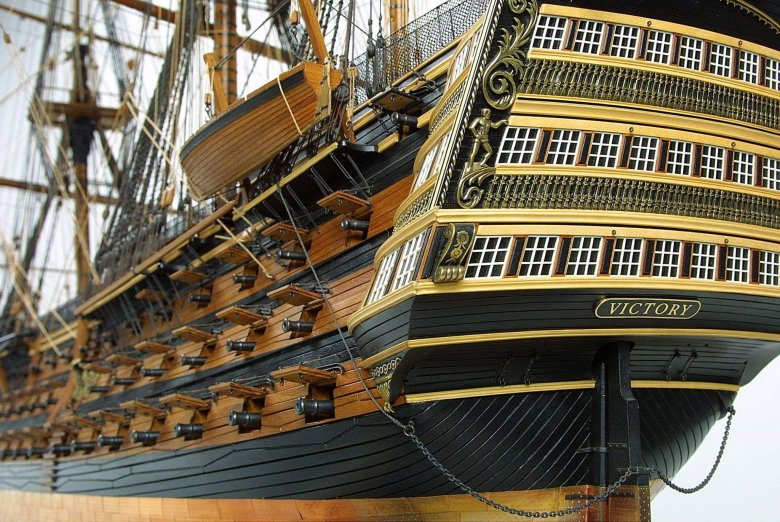 Модель корабля hms victory (виктори)