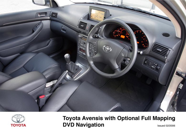 Toyota avensis 2008 interior