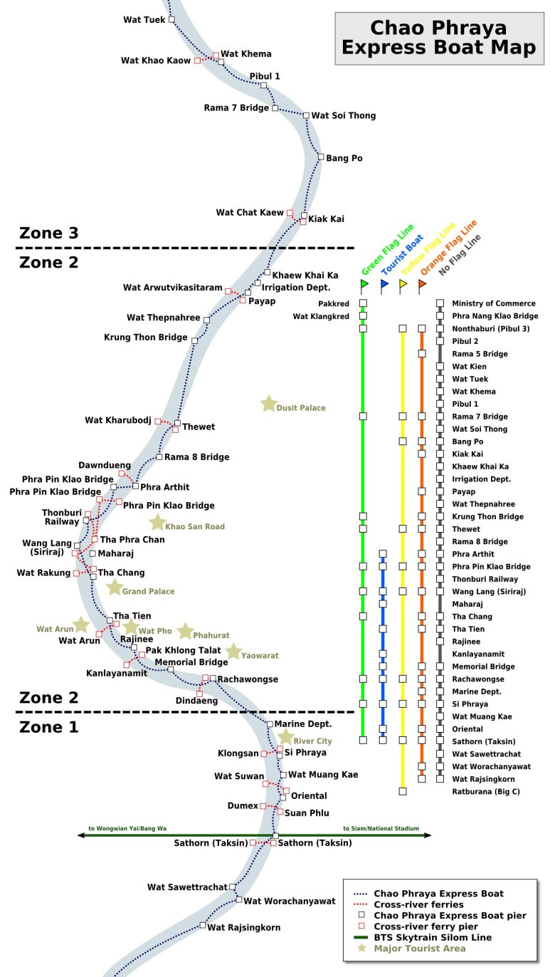 Карта метро бангкок