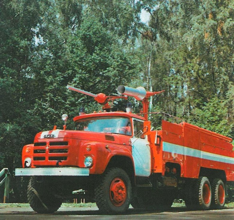 Зил 133 пожарный