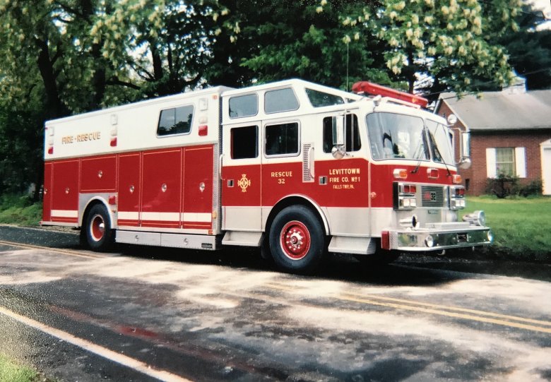 Американская пожарная машина