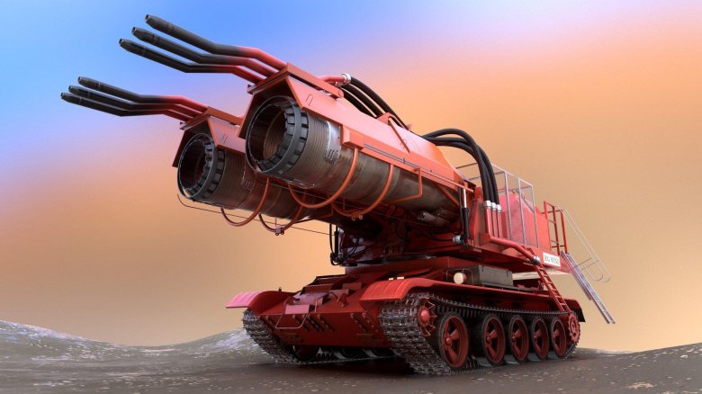 Пожарный танк ветерок