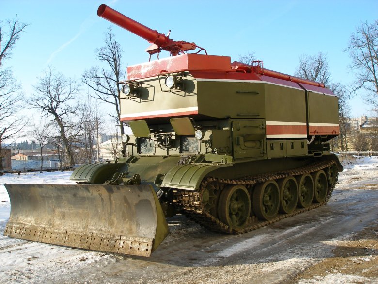 Пожарный танк на базе т 72