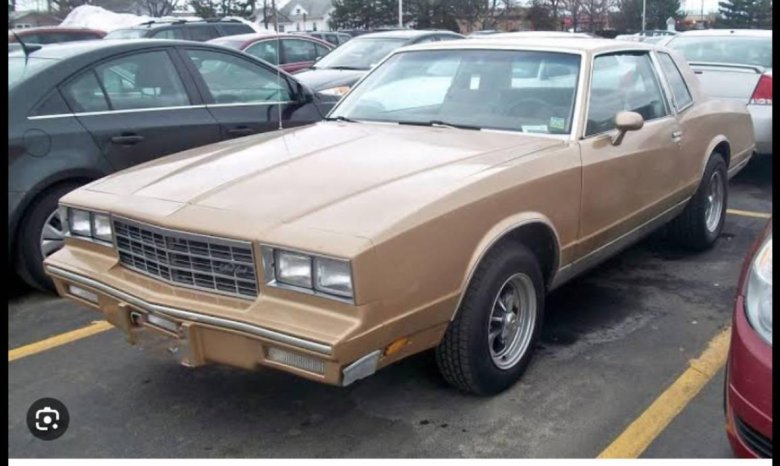 Chevrolet monte carlo 1982