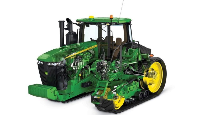 Трактор john deere 9rt