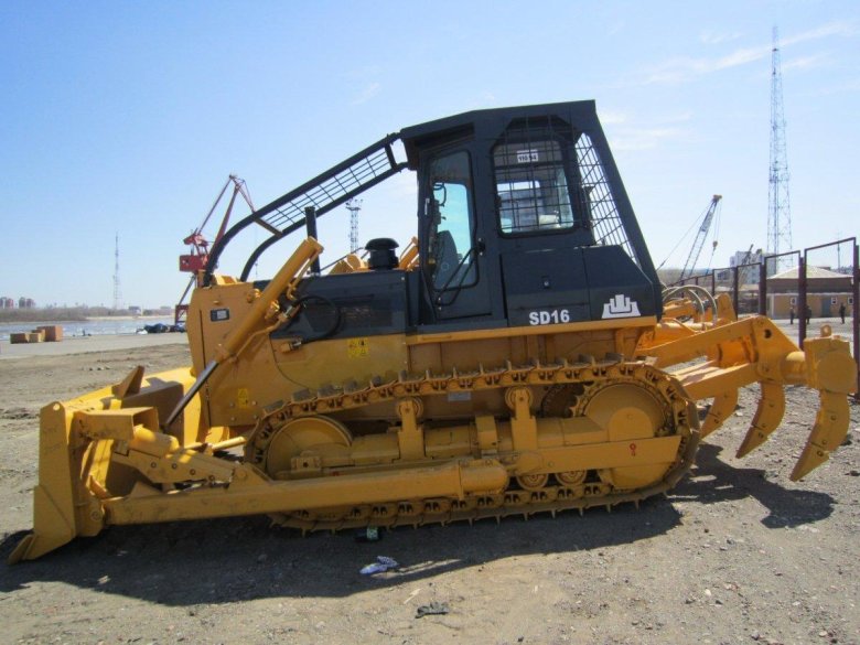 Бульдозер гусеничный shantui sd16