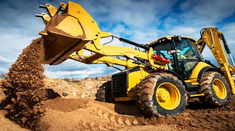 Экскаватора погрузчика