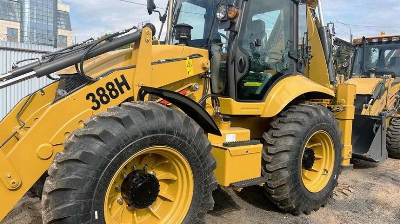 Shanmon 388h экскаватор-погрузчик