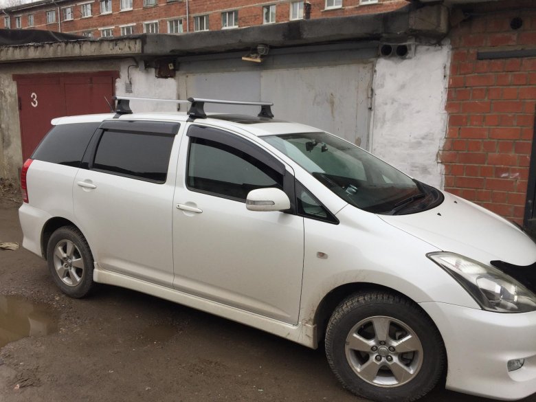 Багажник на крышу toyota wish