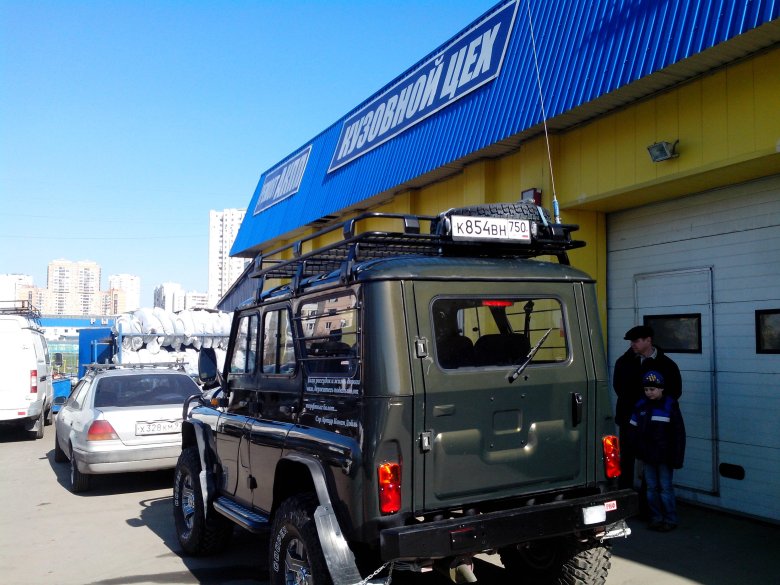 Багажник на уаз 3151