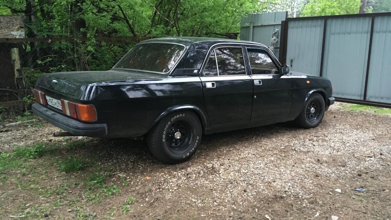 Газ 31029 зеленая