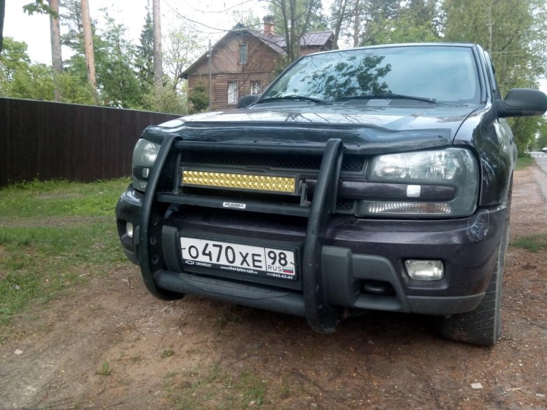 Chevrolet trailblazer кенгурятник