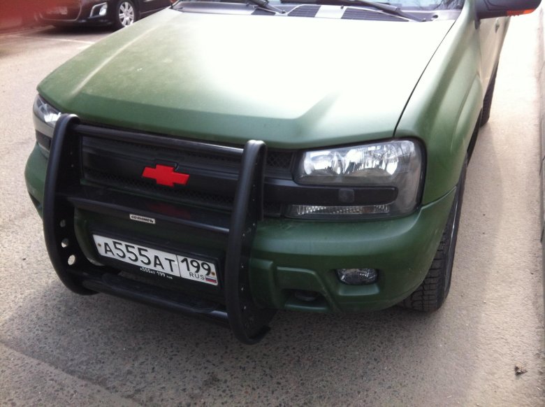 Chevrolet trailblazer с кенгурятником