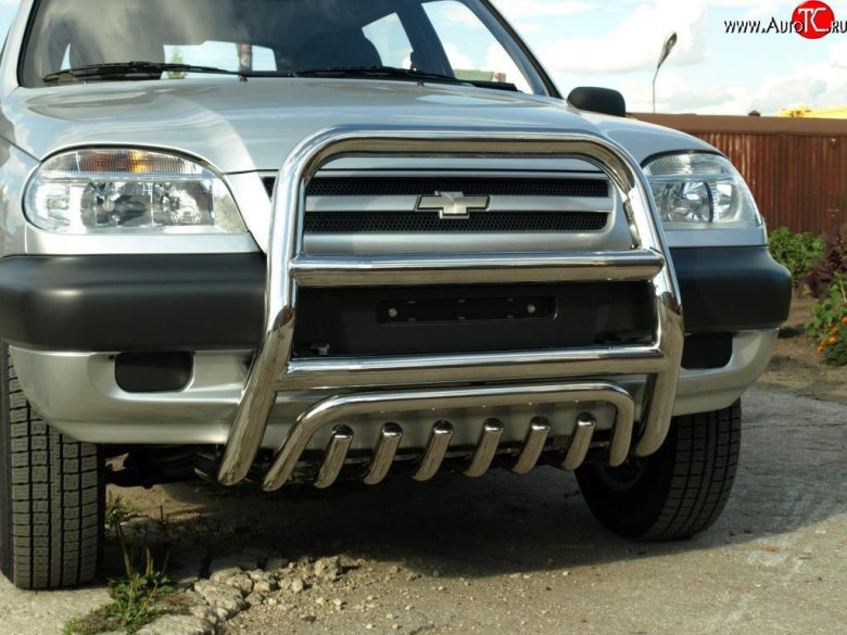 Кенгурятник шевроле нива