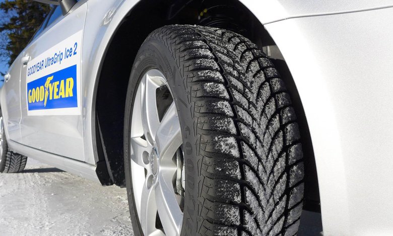 Зимние нешипованные шины goodyear ultragrip ice 2