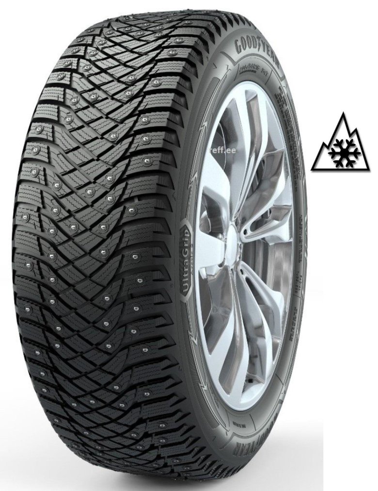 Шины зимние шипованные goodyear ultragrip arctic