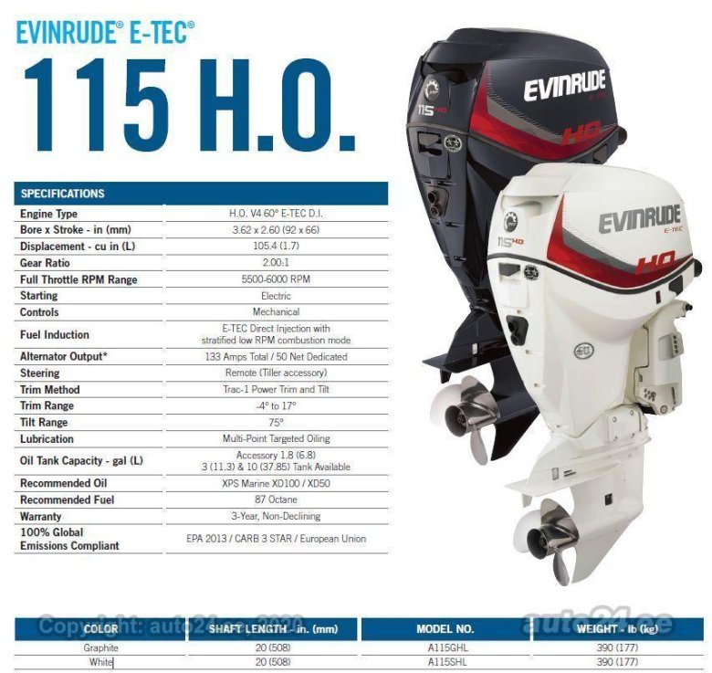 Эвинруд 115