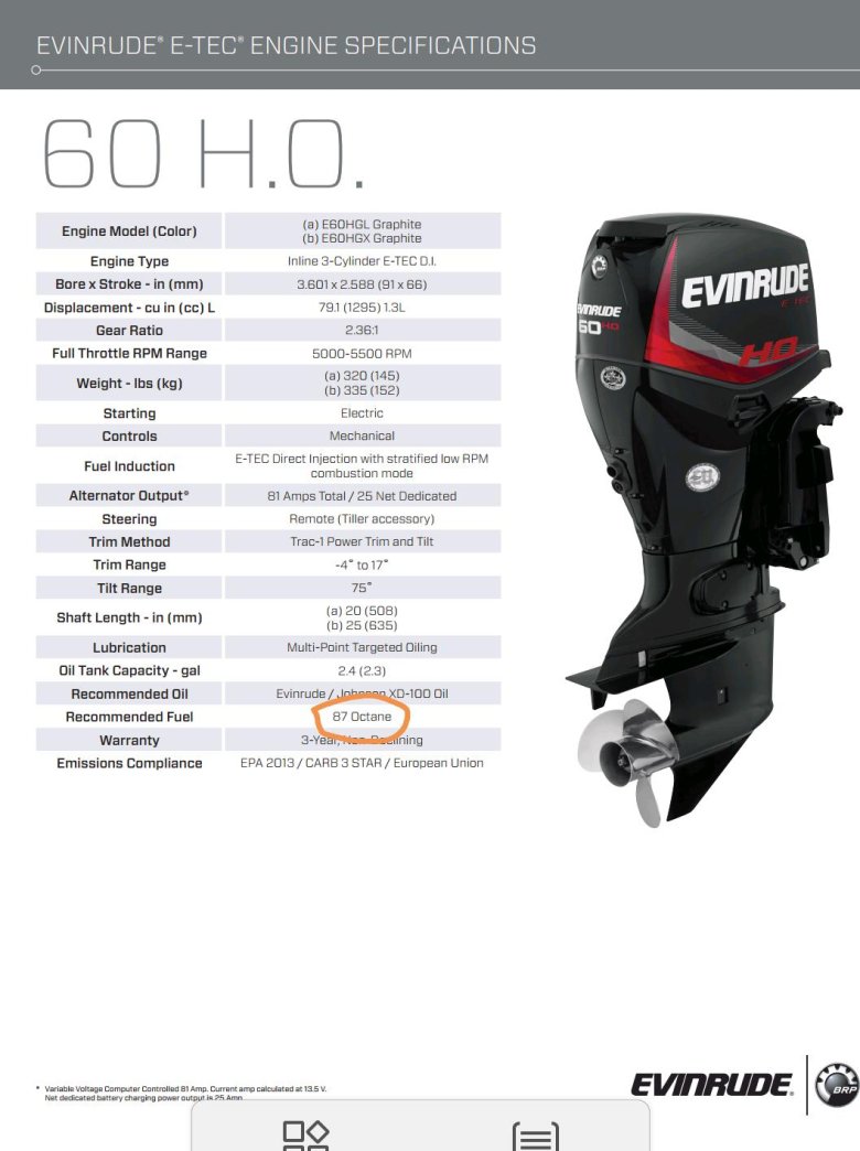 Лодочный мотор evinrude etec