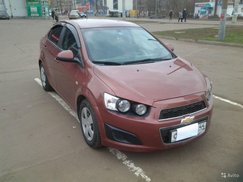 Chevrolet aveo i рестайлинг