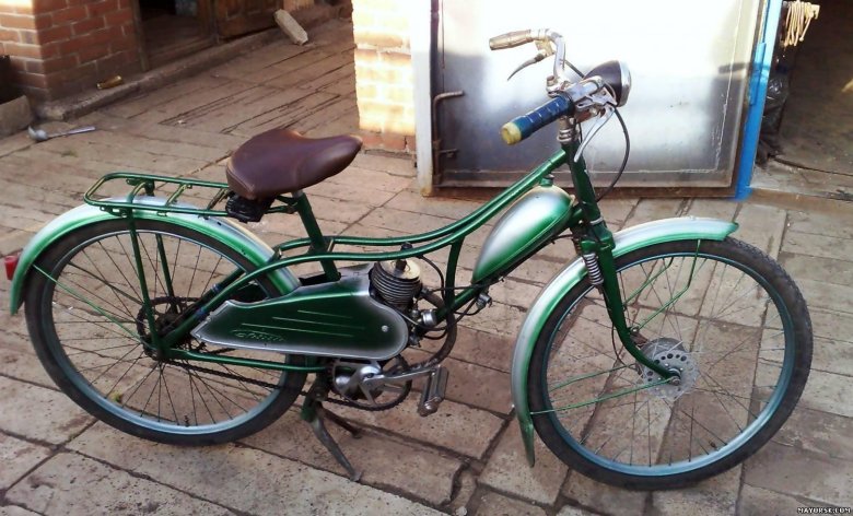 Мотовелосипед рига