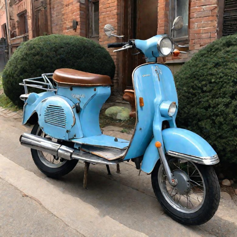 Старые мопеды