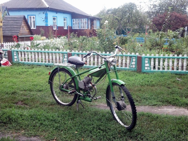 Мотовелосипед пвз 16 вм