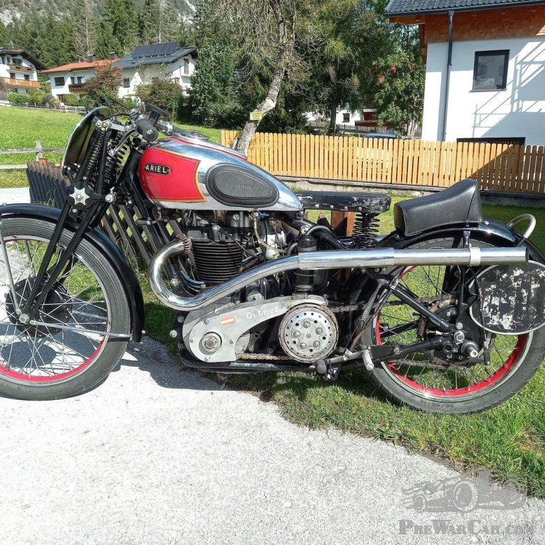 Ариэль 500 британский мотоцикл