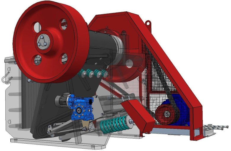 Щековая дробилка смд 116