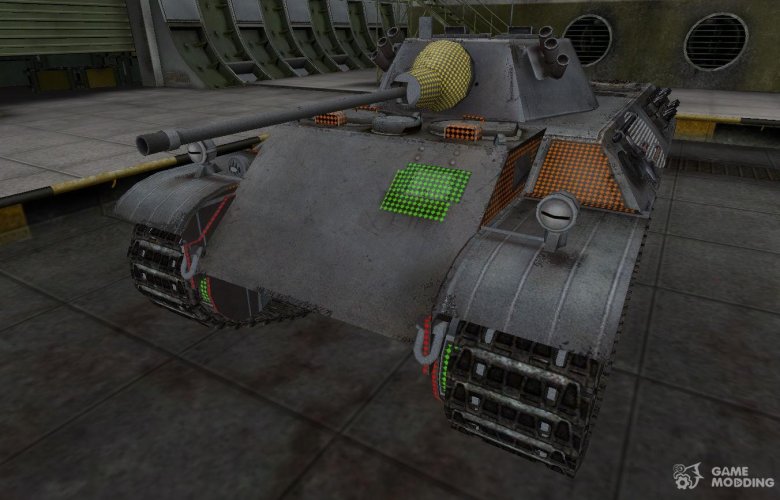 Танк пантера зоны пробития