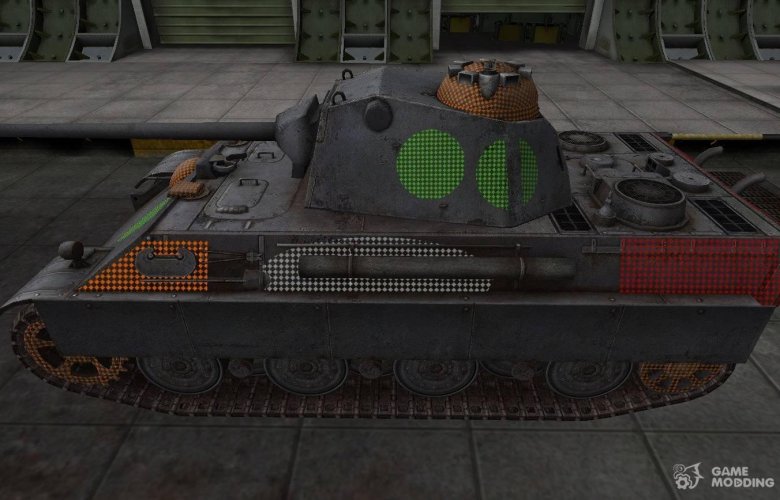 Танк пантера зоны пробития