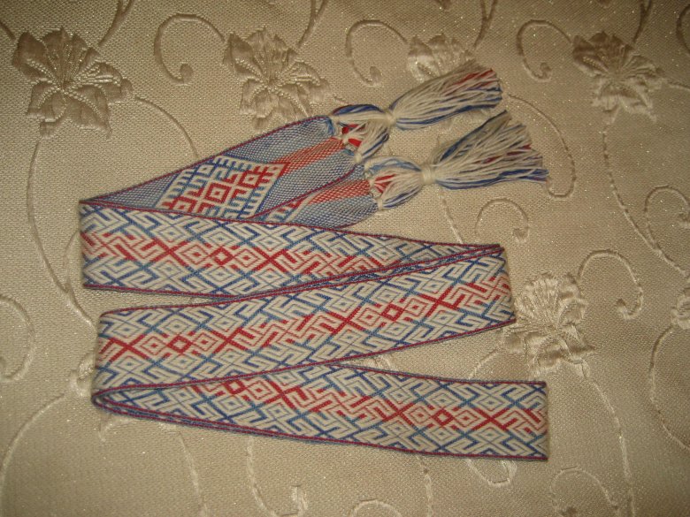 Славянский обережный пояс